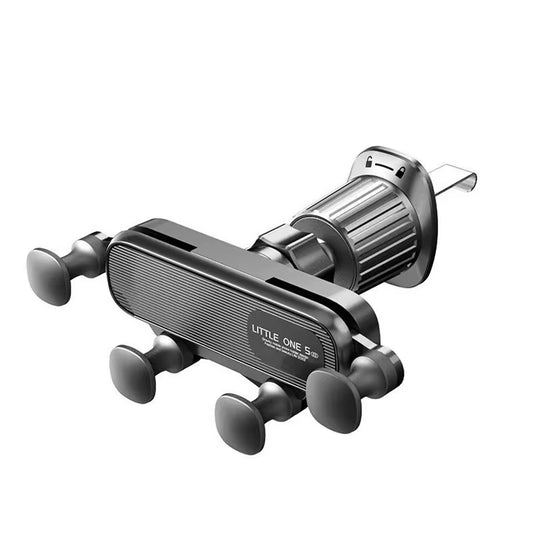 Gravity Car Phone Holder – Universal Air Vent Mount for 4.7"–7" Smartphones, Shockproof One-Hand GPS Clip