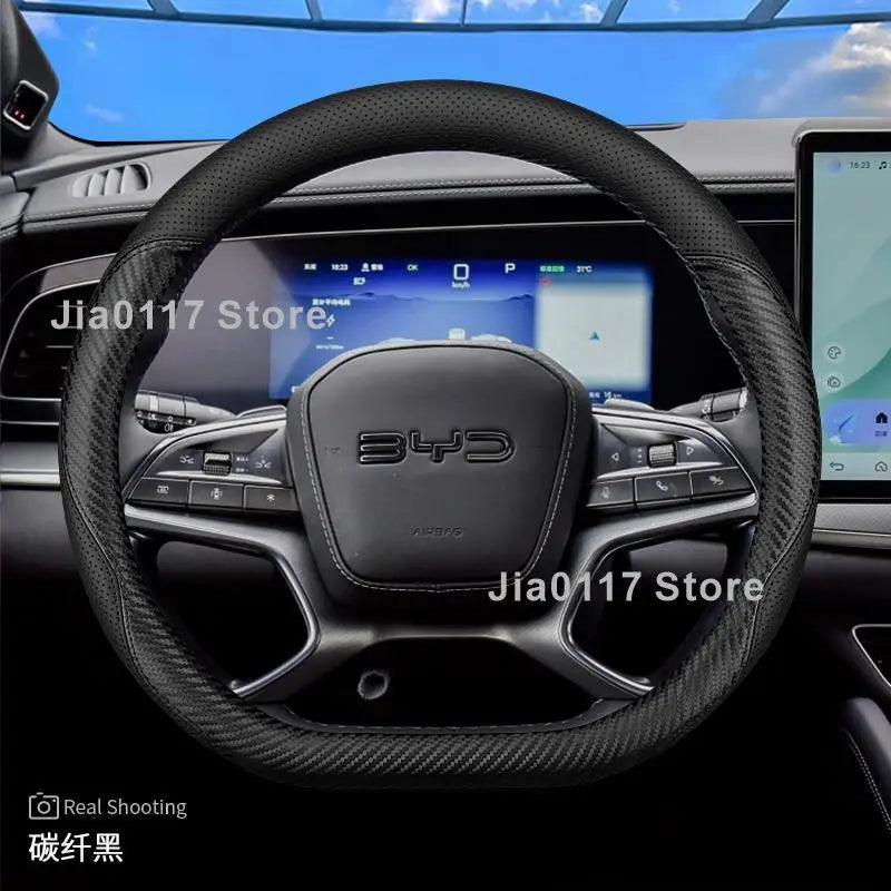 BYD Sealion 7 / Shark 6 / Destroyer 05 Steering Wheel Cover – Non-Slip Breathable Interior Upgrade 2024–2025