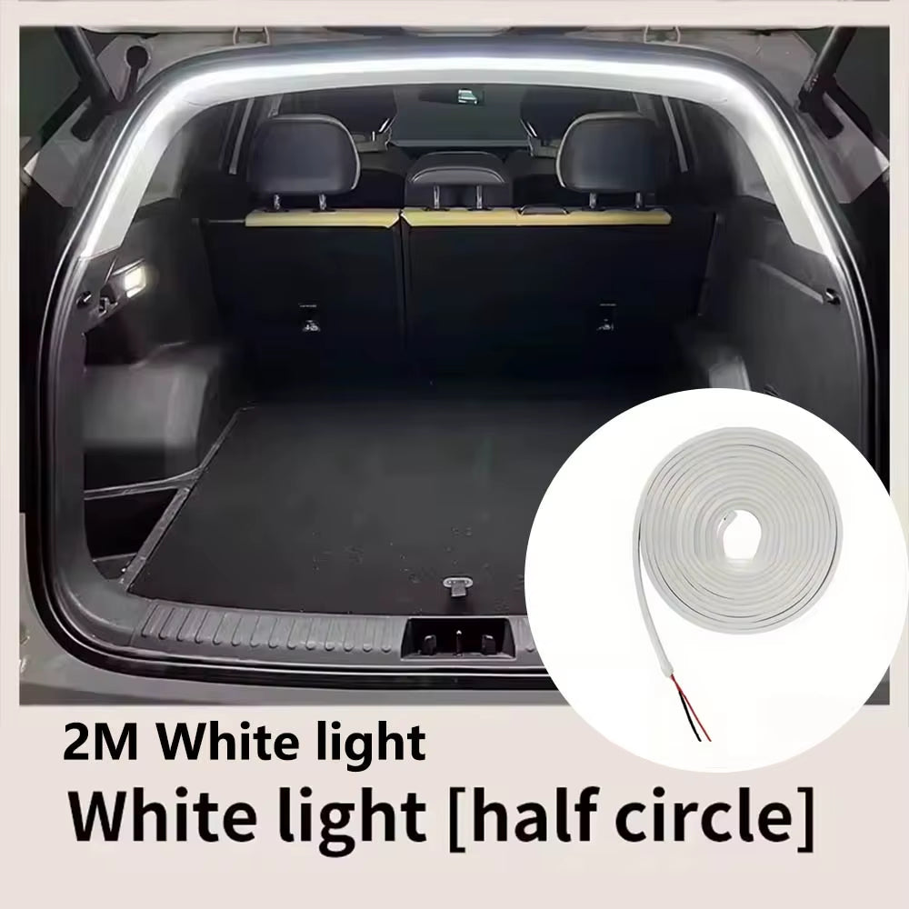 Auto-Sensing LED Boot Light Strip – Wiring-Free Ambient Trunk Lighting for All Cars