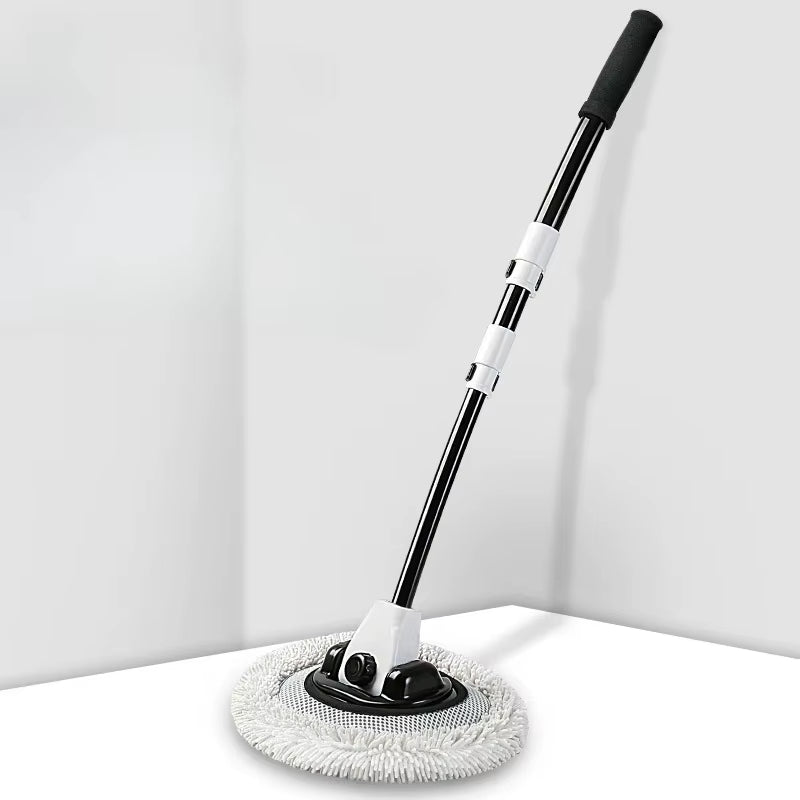 Telescoping Car Wash Brush – Soft Chenille Mop with Extendable Handle & 360° Rotating Head