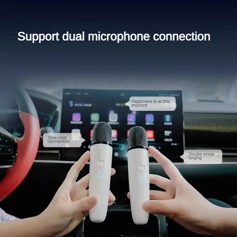 Puremic Karaoke Microphone System for BYD & DENZA – Wireless Car Karaoke with Millions of Songs for All BYD & DENZA Models