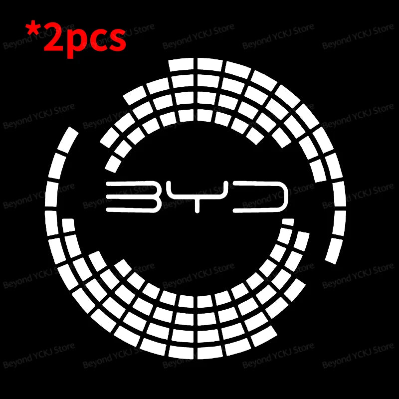 BYD Shark 6 2024–2026 LED Door Puddle Lights – Laser HD Ghost Shadow Projection Welcome Lamp (Set of 2)