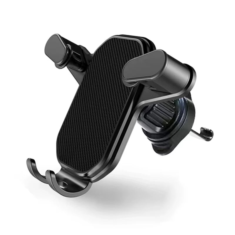 Gravity Car Phone Holder – Universal Air Vent Mount for 4.7"–7" Smartphones, Shockproof One-Hand GPS Clip