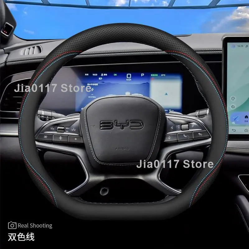 BYD Sealion 7 / Shark 6 / Destroyer 05 Steering Wheel Cover – Non-Slip Breathable Interior Upgrade 2024–2025