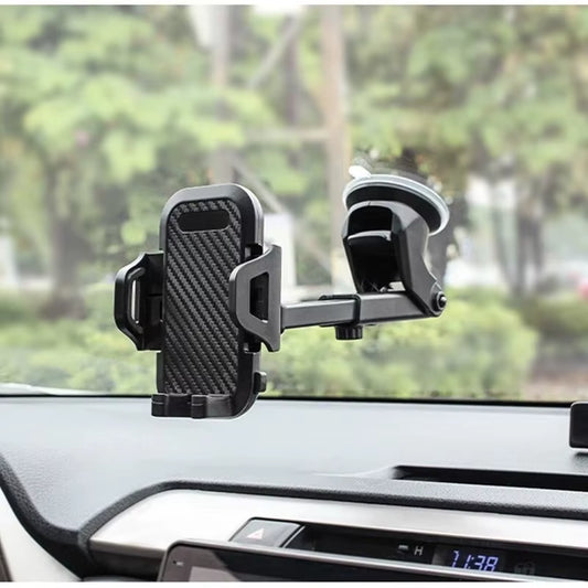 Universal Suction Cup Car Phone Holder – 360° Adjustable Dashboard & Windscreen Mount for iPhone, Samsung & More