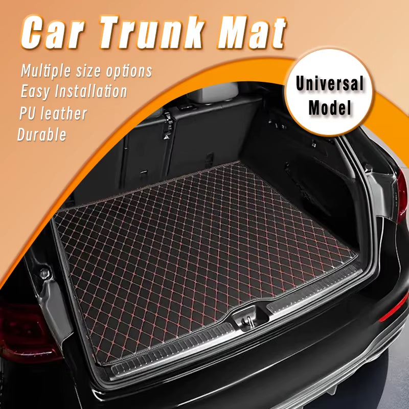 Universal Waterproof Car Boot Mat & Cargo Liner – Heavy Duty Trunk Protector for SUVs, Wagons & Hatchbacks