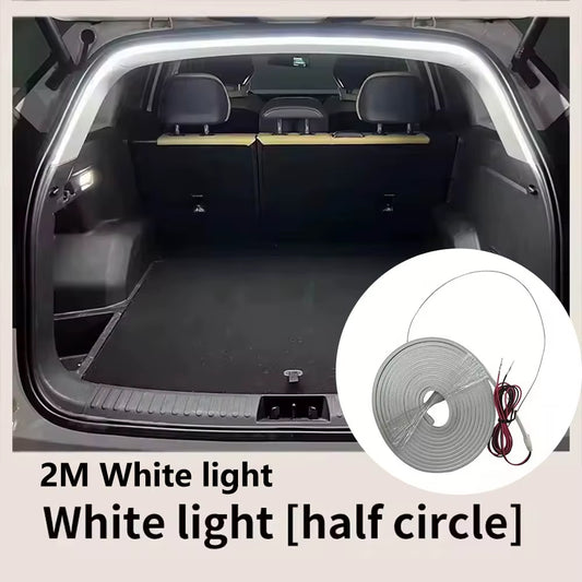 Auto-Sensing LED Boot Light Strip – Wiring-Free Ambient Trunk Lighting for All Cars