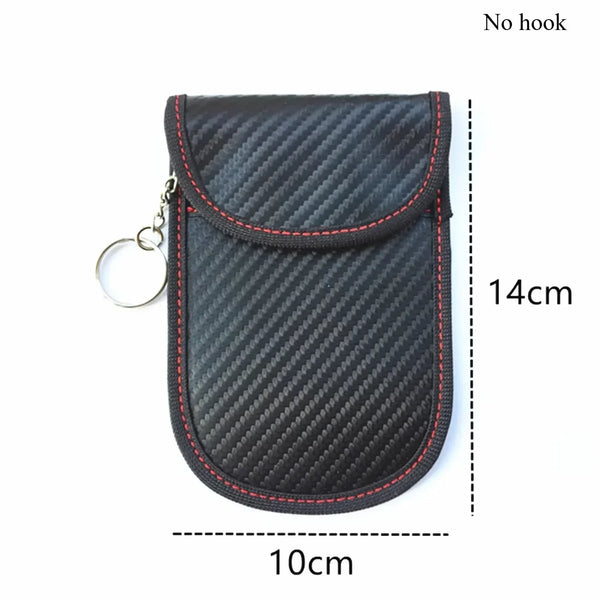 Anti-theft Key Signal Blocker Pouch – RFID Shielding Case for Keyless Entry Car Key Fobs & Cards