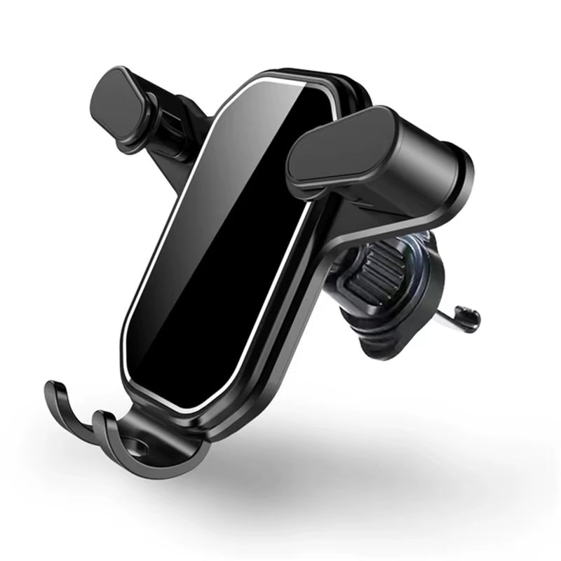 Gravity Car Phone Holder – Universal Air Vent Mount for 4.7"–7" Smartphones, Shockproof One-Hand GPS Clip