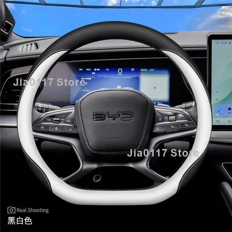 BYD Sealion 7 / Shark 6 / Destroyer 05 Steering Wheel Cover – Non-Slip Breathable Interior Upgrade 2024–2025
