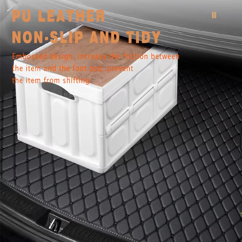 Universal Waterproof Car Boot Mat & Cargo Liner – Heavy Duty Trunk Protector for SUVs, Wagons & Hatchbacks